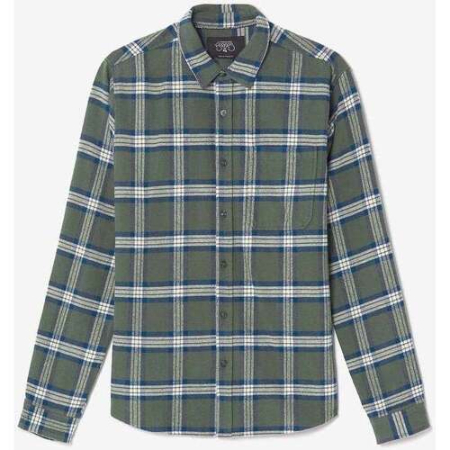 Textil Homem Camisas mangas comprida Alto: 6 a 8cm Camisa GOSP Verde