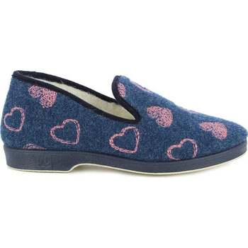 Sapatos Mulher Chinelos Doctor Cutillas CHINELOS  HEARTS 332 Azul