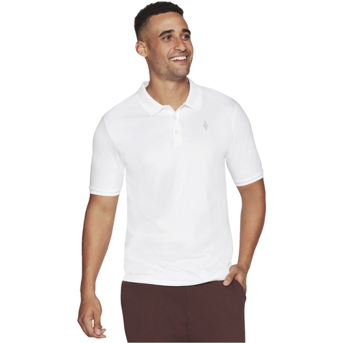 Textil Homem Polos mangas curta Skechers Off Duty Polo Shirt Branco