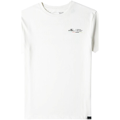 Textil Rapaz product eng 32682 Alpha Industries Basic T Small Logo Neon Print T shirt O'neill  Branco