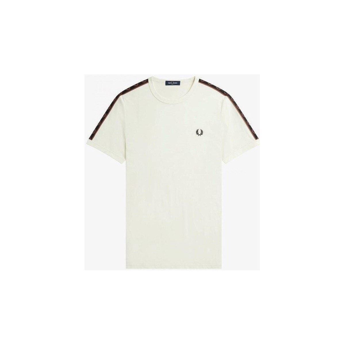 Textil Homem T-Shirt mangas curtas Fred Perry M4613 Branco