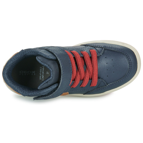 Geox J ARZACH BOY Marinho / Castanho / Vermelho