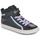 Sapatos Rapariga Sapatilhas de cano-alto Geox J KALISPERA GIRL Preto / Violeta / Azul