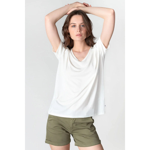 Textil Mulher T-shirts e Pólos MICHAEL Michael Kors T-shirt PARODIA Branco