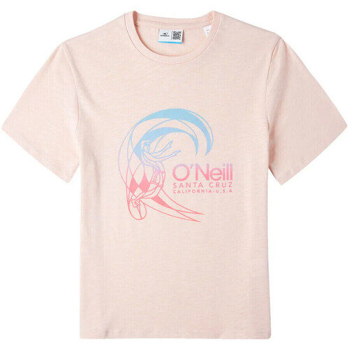 Textil Rapaz product eng 32682 Alpha Industries Basic T Small Logo Neon Print T shirt O'neill  Rosa