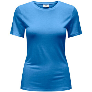 Textil Mulher T-Shirt mangas curtas JDY  Azul
