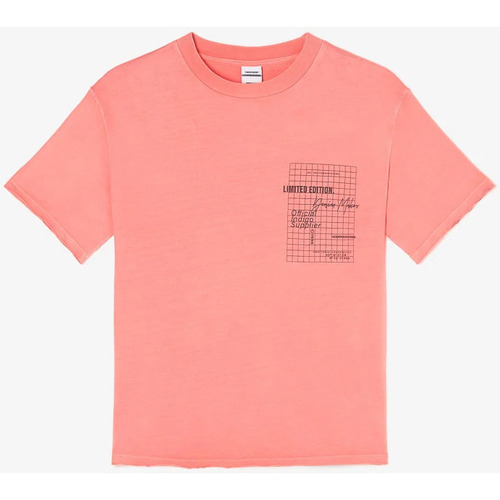 Textil Rapaz T-shirts e Pólos Le Temps des Cerises T-shirt HYACIBO Laranja