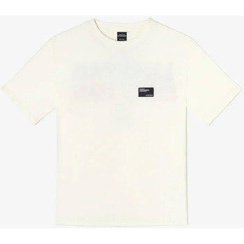 Textil Rapaz T-shirts e Pólos Outono / Invernoises T-shirt CHASUBO Branco