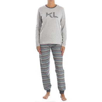Textil Mulher Pijamas / Camisas de dormir Kisses And Love KL45218 Multicolor