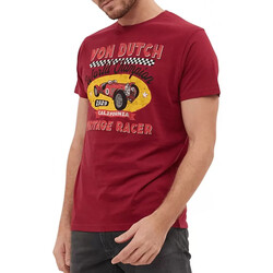 Textil Homem T-shirts Basic e Pólos Von Dutch  Vermelho