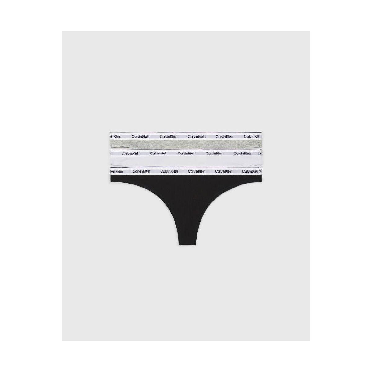 Roupa de interior Mulher Cueca Calvin Klein Jeans 000QD5209EMPI THONG Multicolor
