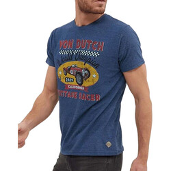 Textil Homem T-shirts Basic e Pólos Von Dutch  Azul