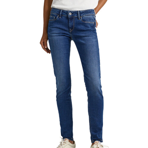Textil Mulher Calças Jeans Pepe jeans  Azul