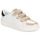 Sapatos Mulher Sapatilhas No Name ARCADE STRAPS PERFOS Branco / Ouro / Verde