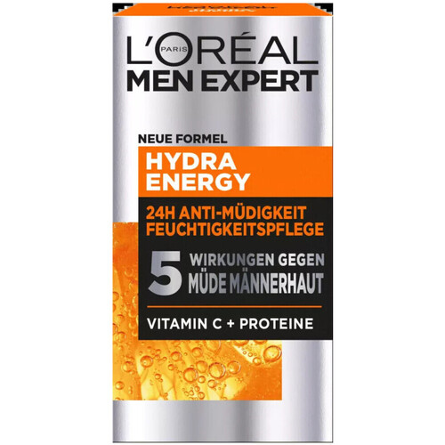 beleza Homem Desmaquilhante e limpeza L'oréal 24H Anti-Fatigue Moisturizing Cream Men Expert Outros