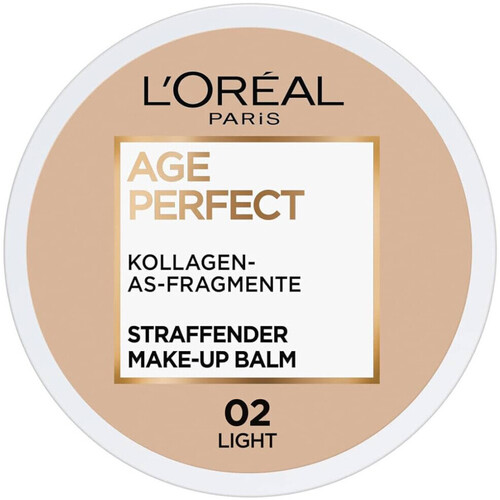 beleza Mulher Base rosto L'oréal Age Perfect Firming Makeup Balm - 02 Light Bege