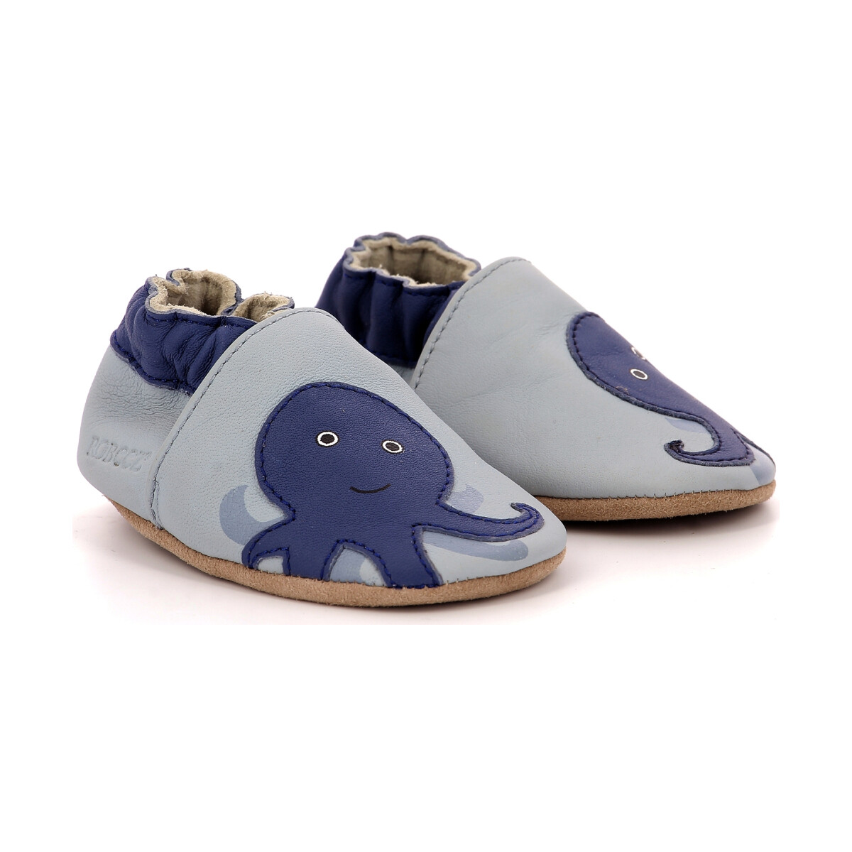 Sapatos Rapaz Pantufas bebé Robeez Weird Octopus Azul