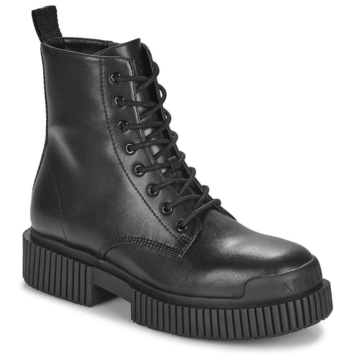 Sapatos Mulher Botas baixas Armani Exchange XDN031 Preto