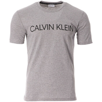 Textil STRETCH T-Shirt mangas curtas Calvin Klein Jeans  Cinza