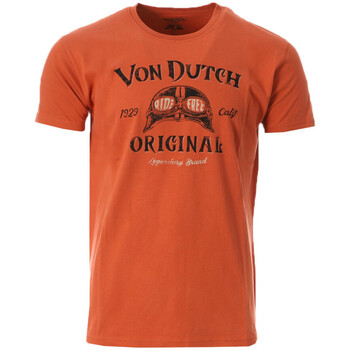 Textil Homem T-Shirt mangas curtas Von Dutch  Vermelho