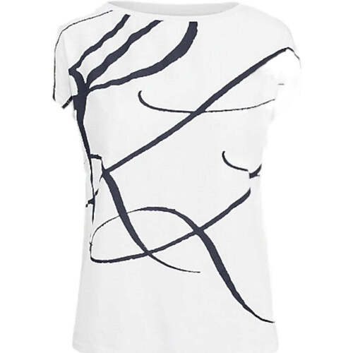 Textil Mulher T-shirts e Pólos Lauren Ralph Lauren  Branco