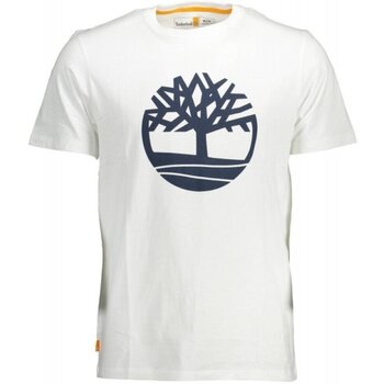 Textil Homem T-Shirt mangas curtas Timberland Men TB0A2C6S Branco