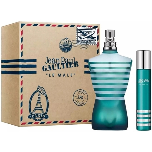 beleza Homem Coffret de perfume Jean Paul Gaultier Set Le Male colônia 125ml + Mini 20ml Set Le Male cologne 125ml + Mini 20ml