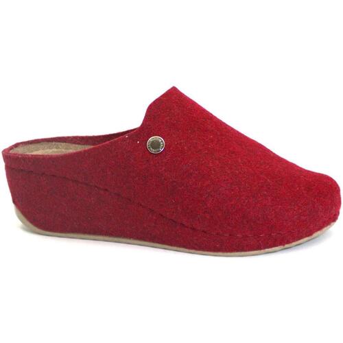 Sapatos Mulher Chinelos Grunland GRU-RRR-CI2435-BO Vermelho