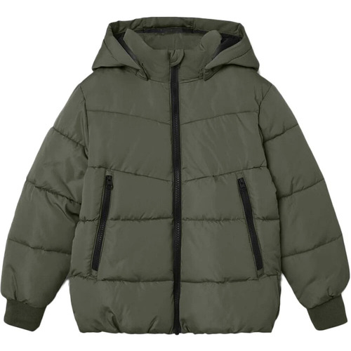 Textil Criança Casacos  Name it NKMMUSIC PUFFER JACKET TB Verde