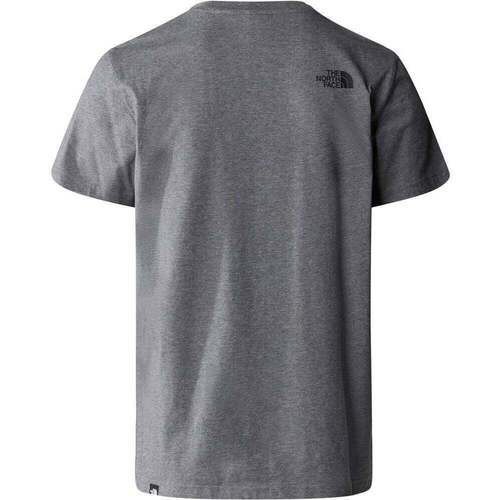 The North Face M S/S SIMPLE DOME TEE Cinza