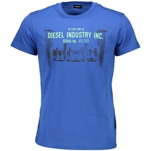 Textil Homem T-Shirt for mangas curtas Diesel SEFY-T-DIEGO Azul