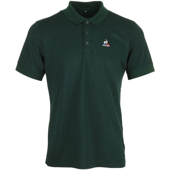 Textil Homem Geometric Kurzärmeliges T-shirt Le Coq Sportif Ess Polo Ss N°2 Verde