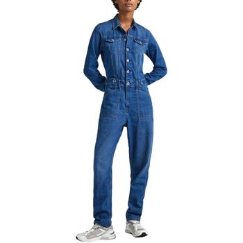 Textil Mulher Vestidos Pepe jeans  Azul