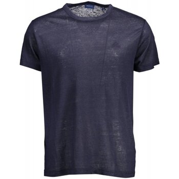Textil Homem T-Shirt mangas curtas Gant 21012023029 Azul