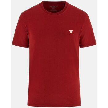 Textil Homem T-shirts e Pólos Guess M2YI36 I3Z14 - CORE TEE-G1BB BORDEAUX Vermelho