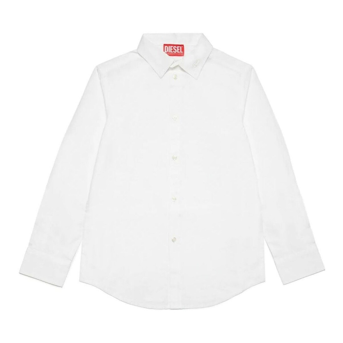 Textil Rapaz Camisas mangas comprida Diesel J01746-KXBA8 - CPING-K100 Branco