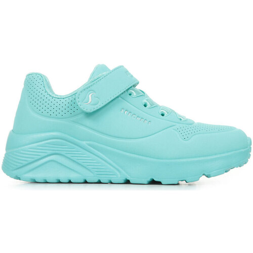 Sapatos Rapariga Sapatilhas Skechers Uno Lite Azul