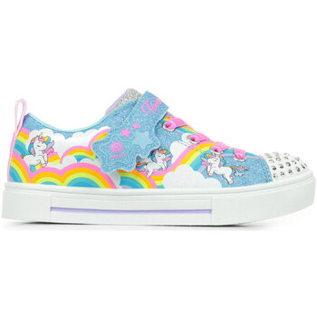 Sapatos Rapariga Sapatilhas Skechers S Lights Twinkle Sparks Jumpin' Clouds Azul