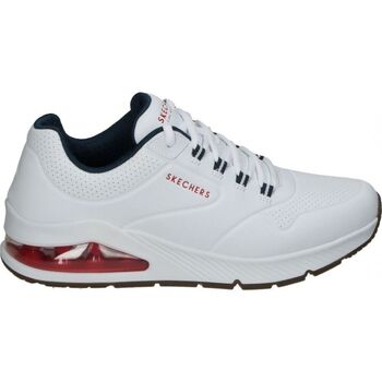 Sapatos Homem Multi-desportos Skechers DEPORTIVAS  232181-WNVR CABALLERO BLANCO Branco