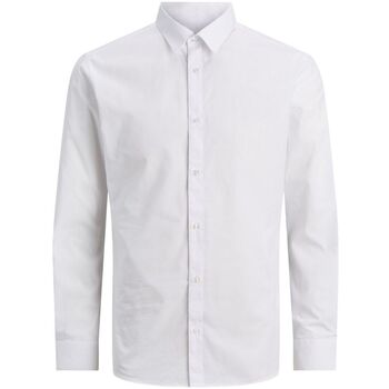 Textil Rapaz Camisas mangas comprida Jarras e vasos 12252680 JOE-WHITE Branco