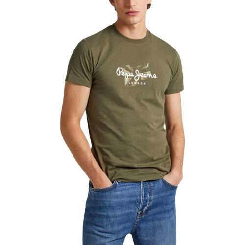 Tes-m-l-xl Homem T-Shirt mangas curtas Pepe jeans  Verde