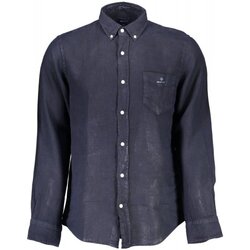 Textil Homem Camisas mangas comprida Gant 3009460 Azul