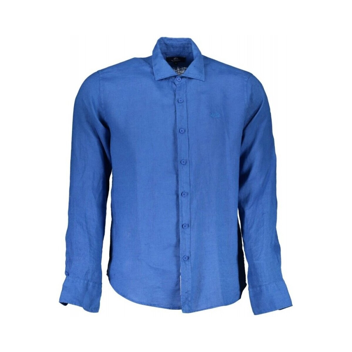 Textil Homem Camisas mangas comprida La Martina XMC005-TL319 Azul