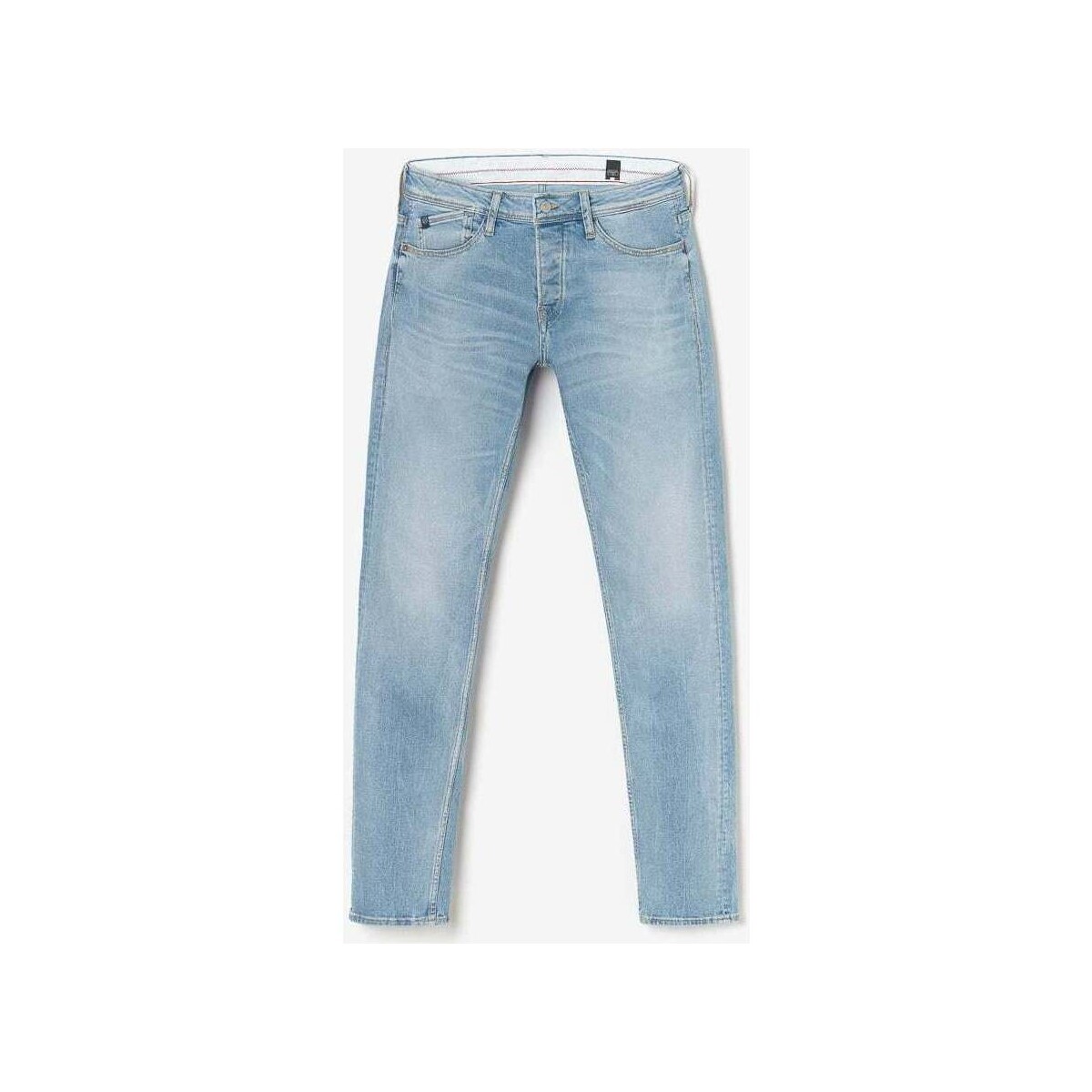 Textil Homem Calças de ganga Le Temps des Cerises Jeans ajusté elástica 700/11, comprimento 34 Azul