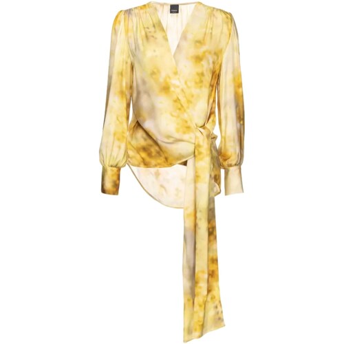 Textil Mulher Tops / Blusas Pinko 103124-A1K9 Amarelo