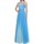 Textil Mulher Vestidos curtos Impero Couture WL201214 Azul
