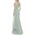 Textil Mulher Vestidos curtos Impero Couture MH26072 Verde