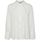 Textil Mulher Tops / Blusas Y.a.s YAS Camisa Roya L/S - Star White Branco