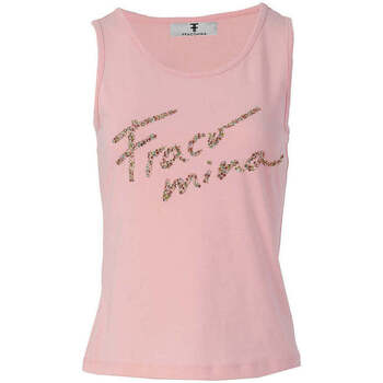Textil Mulher T-shirts e Pólos Fracomina FP24ST2010J464N5-238-9-1 Rosa