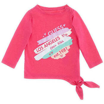 Textil Rapariga Sweats Guess A3YI01-G4D6-9-13 Rosa